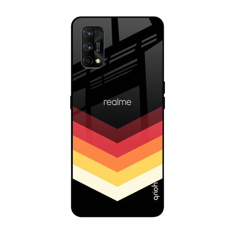 Abstract Arrow Pattern Glossy Case For Realme 7 Pro