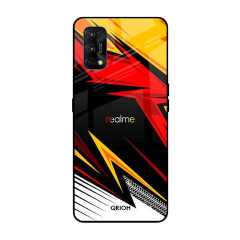 Race Jersey Pattern Glossy Case For Realme 7 Pro