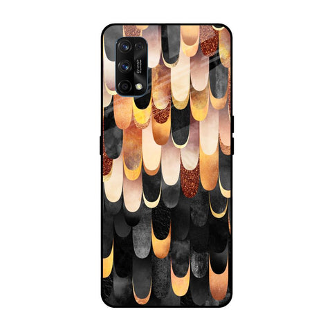 Bronze Abstract Glossy Case for Realme 7 Pro