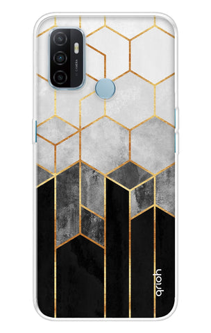 Hexagonal Pattern Soft Cover for Oppo A53