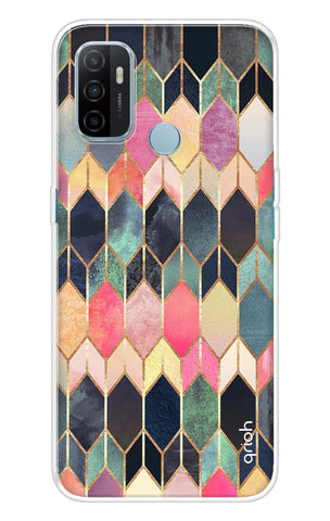 Shimmery Pattern Soft Cover for Oppo A53