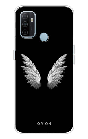 White Angel Wings Soft Cover for Oppo A53