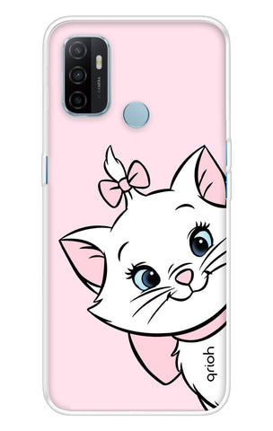 Cute Kitty Soft Cover For Oppo A53