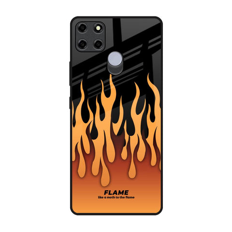 Fire Flame Glossy Case for Realme C12