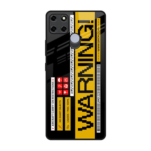 Aircraft Warning Glossy Case for Realme C12