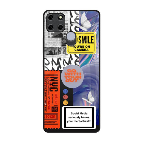 Smile for Camera Glossy Case for Realme C12