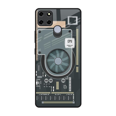 Motherboard Circuit Glossy Case for Realme C12