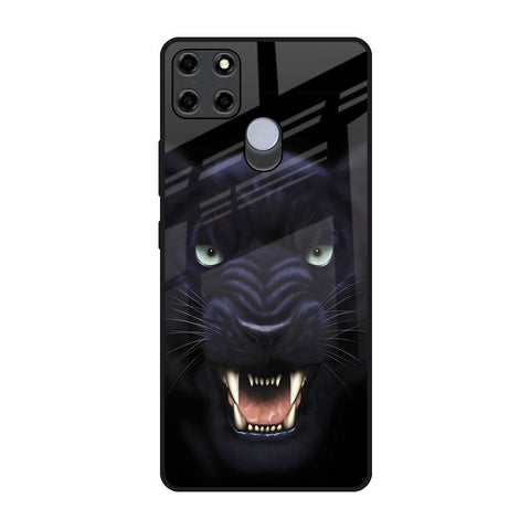 Angry Black Leopard Glossy Case for Realme C12