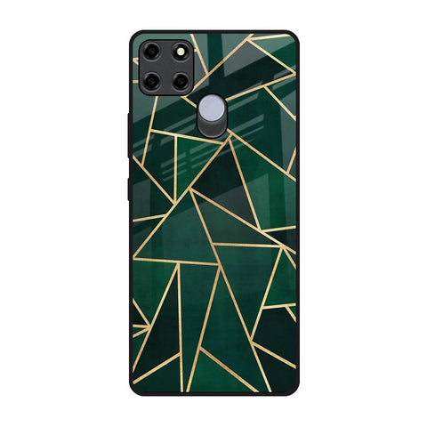 Abstract Green Glossy Case For Realme C12