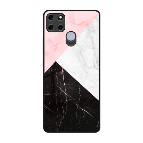Marble Collage Art Glossy Case For Realme C12