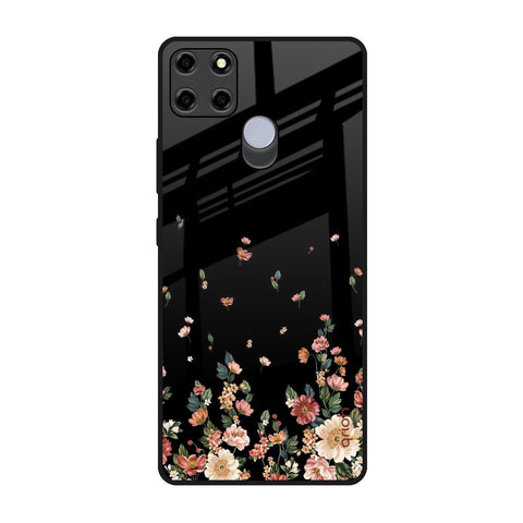 Floating Floral Print Glossy Case for Realme C12