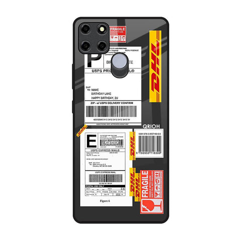 Cool Barcode Label Glossy Case For Realme C12