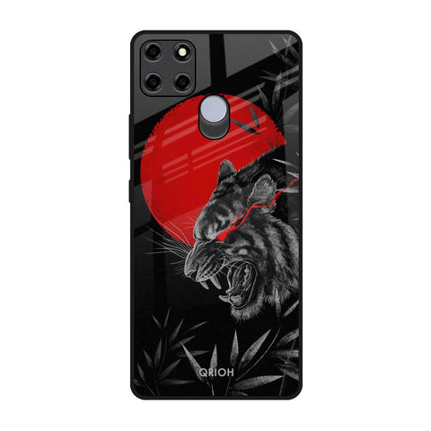 Red Moon Tiger Glossy Case for Realme C12