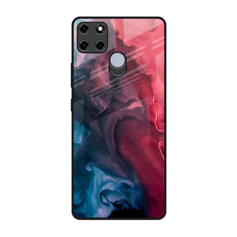 Blue & Red Smoke Glossy Case for Realme C12