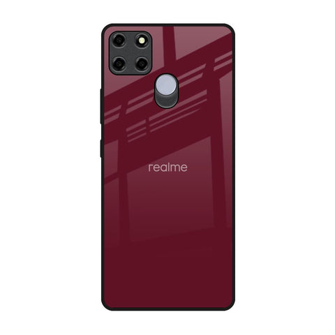 Classic Burgundy Glossy Case for Realme C12