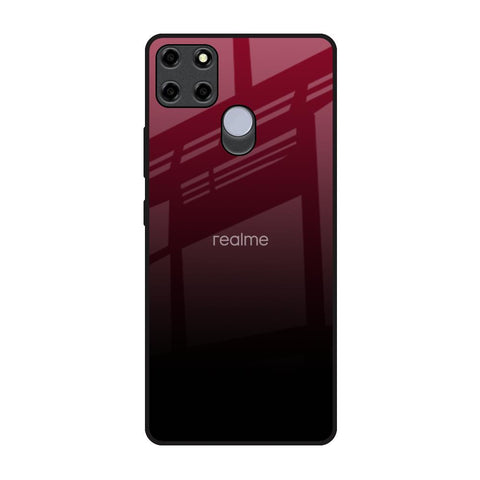 Wine Red Glossy Case For Realme C12
