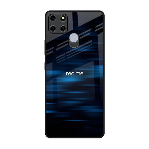 Blue Rough Abstract Glossy Case for Realme C12