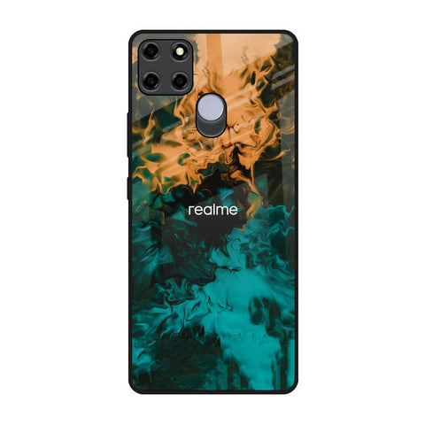 Watercolor Wave Glossy Case for Realme C12