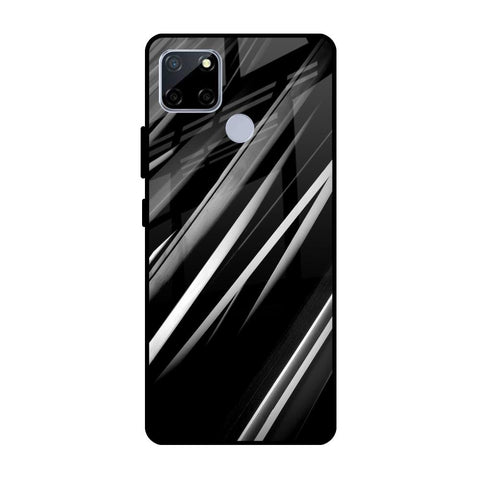 Black & Grey Gradient Glossy Case For Realme C12