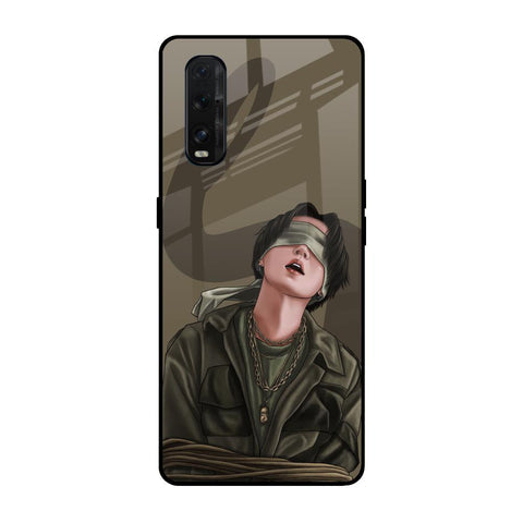 Blind Fold Glossy Case for Oppo Find X2