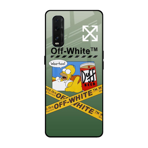 Duff Beer Glossy Case for Oppo Find X2