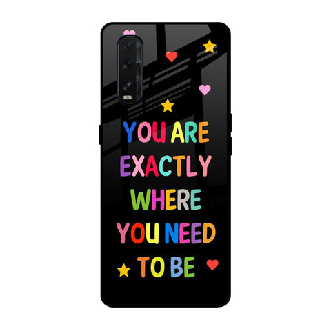 Magical Words Glossy Case for Oppo Find X2
