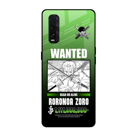 Zoro Wanted Glossy Case for Oppo Find X2