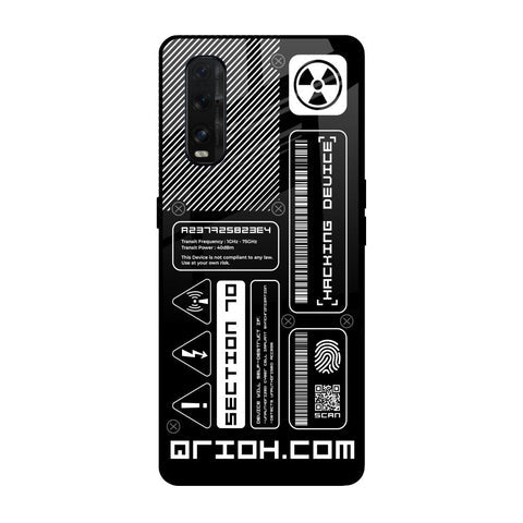 Futuristic Art Glossy Case for Oppo Find X2