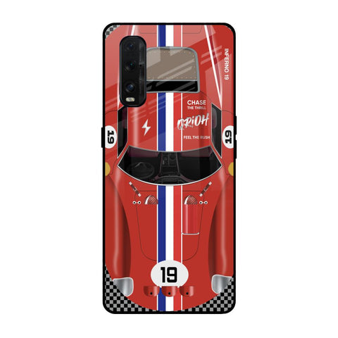 Racing Vintage Glossy Case for Oppo Find X2