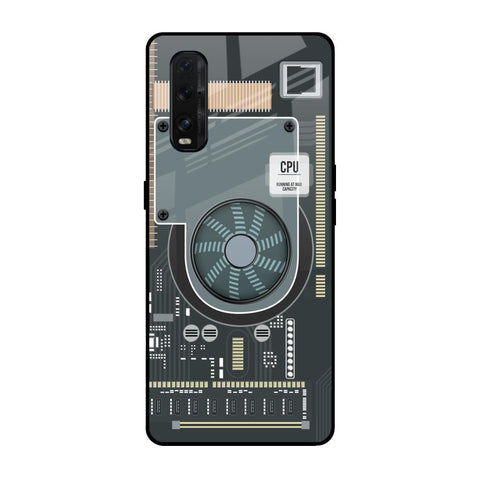 Motherboard Circuit Glossy Case for Oppo Find X2