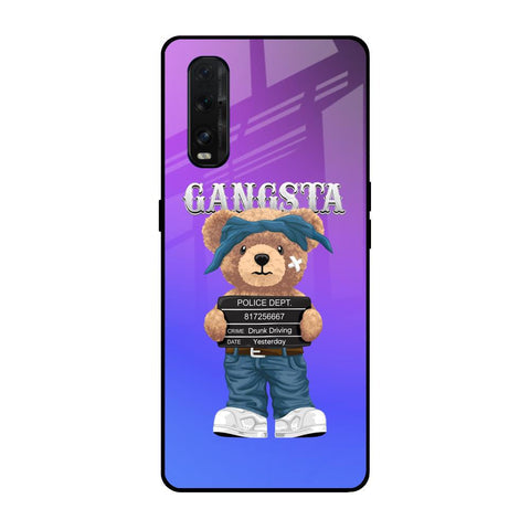 Gangsta Bear Glossy Case for Oppo Find X2