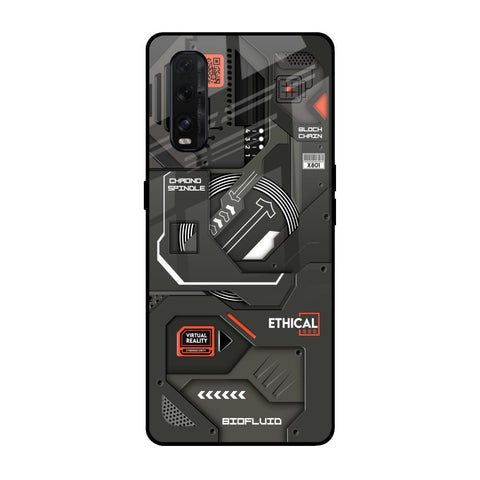 Tech Aesthetics Glossy Case for Oppo Find X2