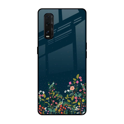 Small Garden Glossy Case For Oppo Find X2