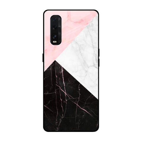 Marble Collage Art Glossy Case For Oppo Find X2