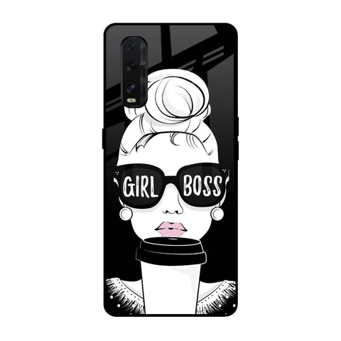 Girl Boss Glossy Case For Oppo Find X2