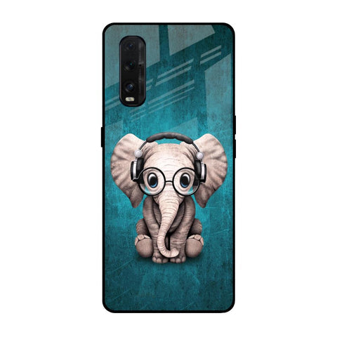 Adorable Baby Elephant Glossy Case For Oppo Find X2