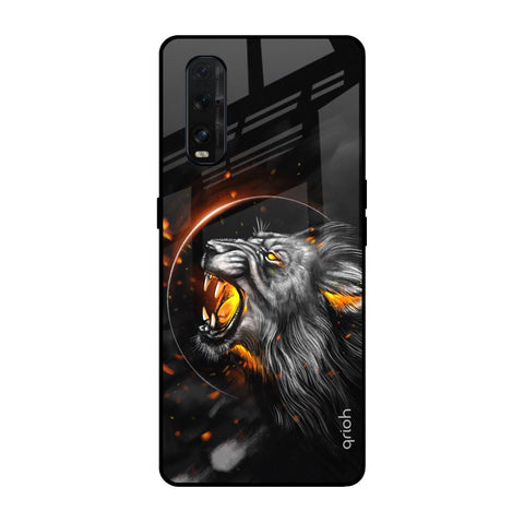Aggressive Lion Glossy Case for Oppo Find X2