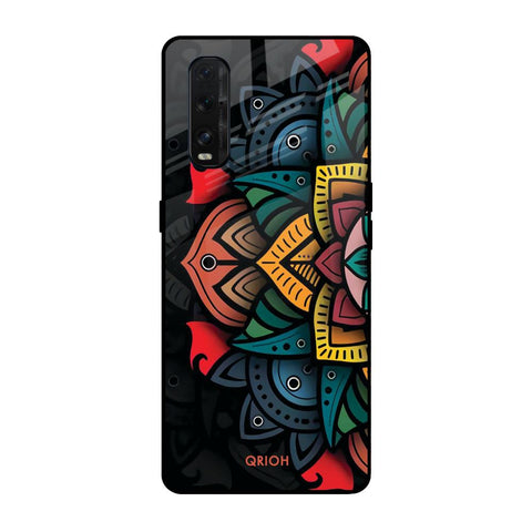 Retro Gorgeous Flower Glossy Case for Oppo Find X2