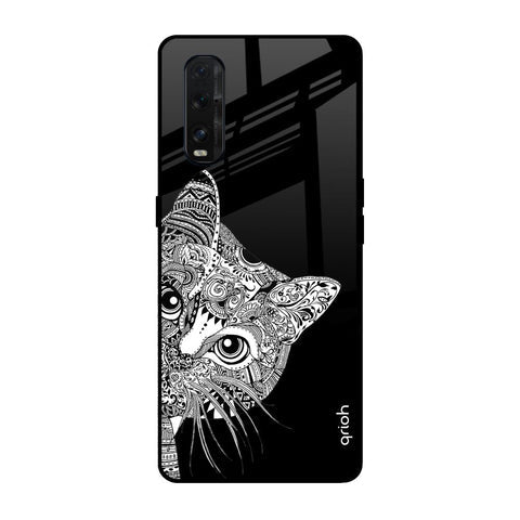 Kitten Mandala Glossy Case for Oppo Find X2