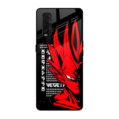 Red Vegeta Glossy Case for Oppo Find X2