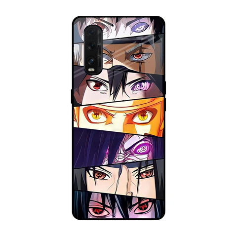 Anime Eyes Glossy Case for Oppo Find X2