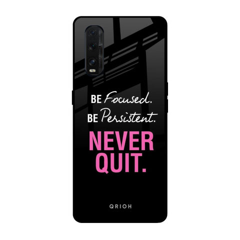 Be Focused Glossy case for Oppo Find X2