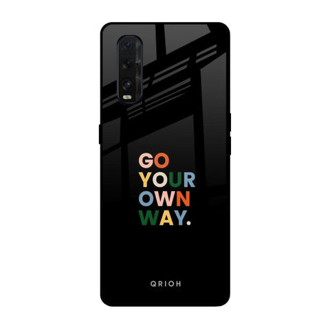 Go Your Own Way Glossy Case for Oppo Find X2