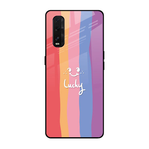 Lucky Abstract Glossy Case for Oppo Find X2