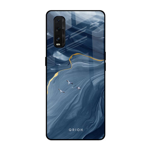 Deep Ocean Marble Glossy Case for Oppo Find X2