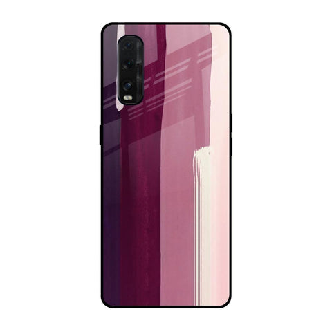 Brush Stroke Art Glossy Case for Oppo Find X2