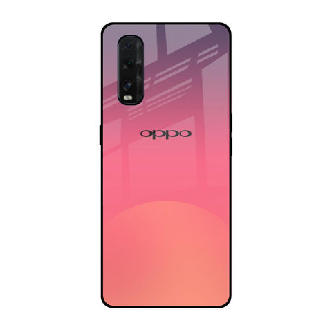 Sunset Orange Glossy Case for Oppo Find X2