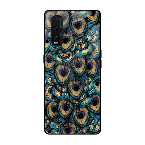 Peacock Feathers Glossy case for Oppo Find X2