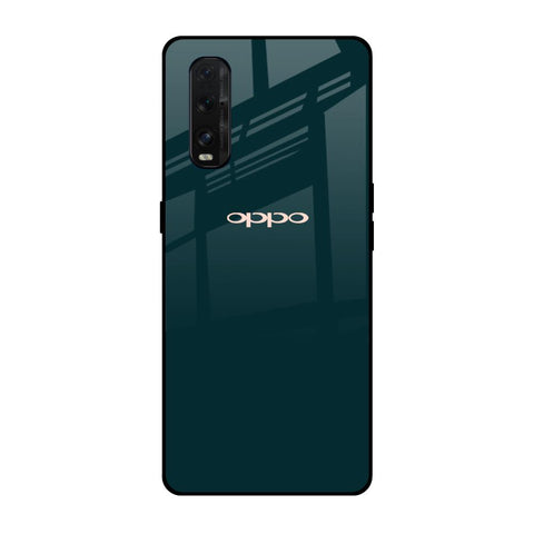 Hunter Green Glossy Case For Oppo Find X2