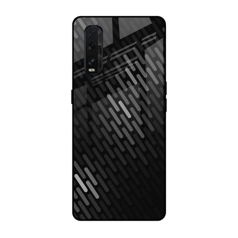 Dark Abstract Pattern Glossy Case For Oppo Find X2